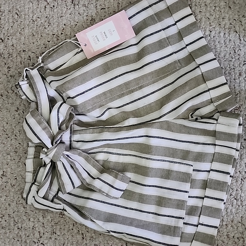 Stripe shorts,